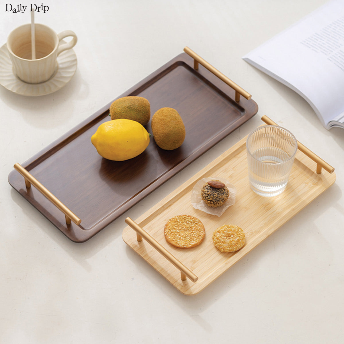 Bamboo Cafe Tray