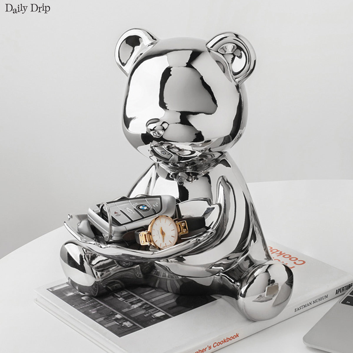 Ceramic Bear Sculpture