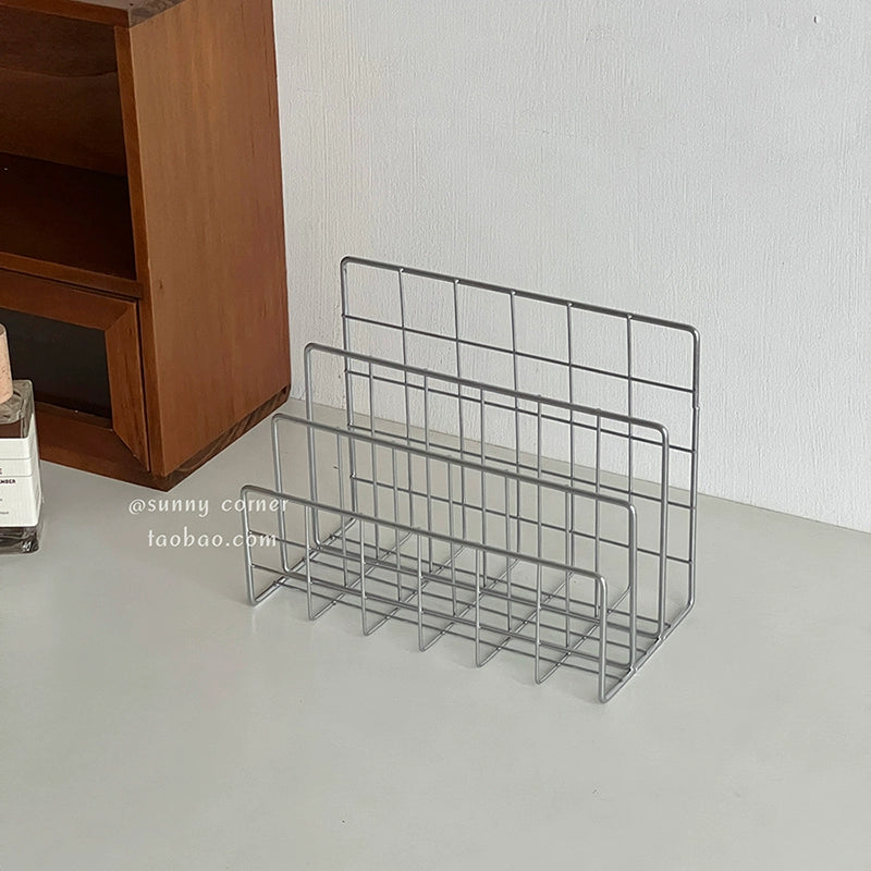 Metal Modern Book Organizer