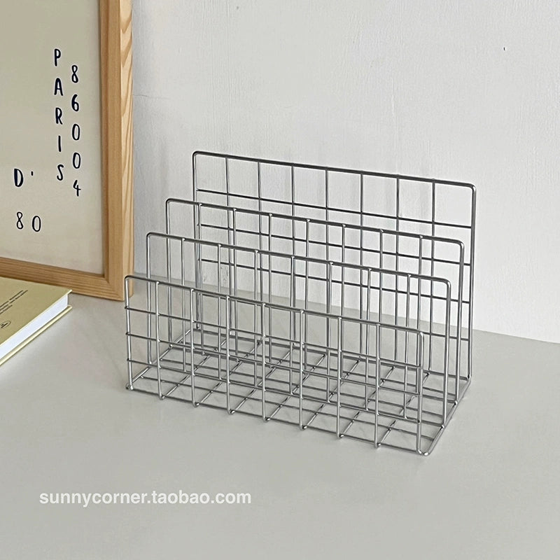 Metal Modern Book Organizer