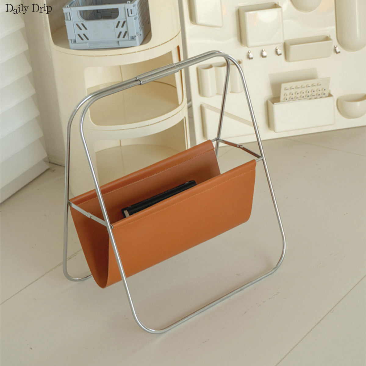 Retro Newspaper Floor Standing Organizer