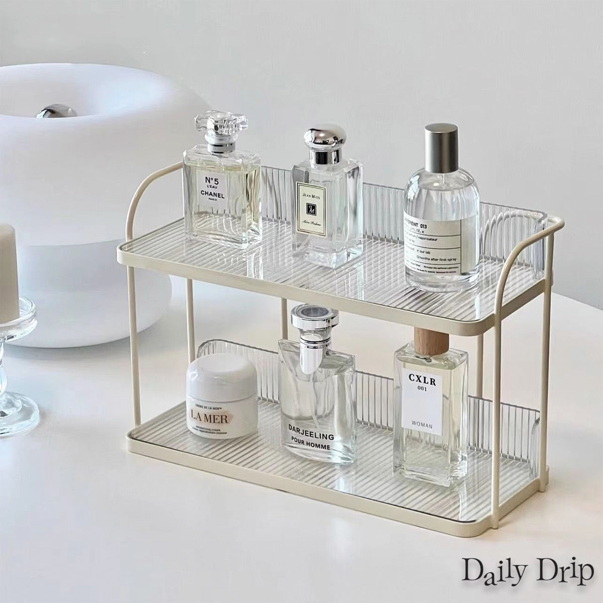 2 Layer Cream Storage Rack