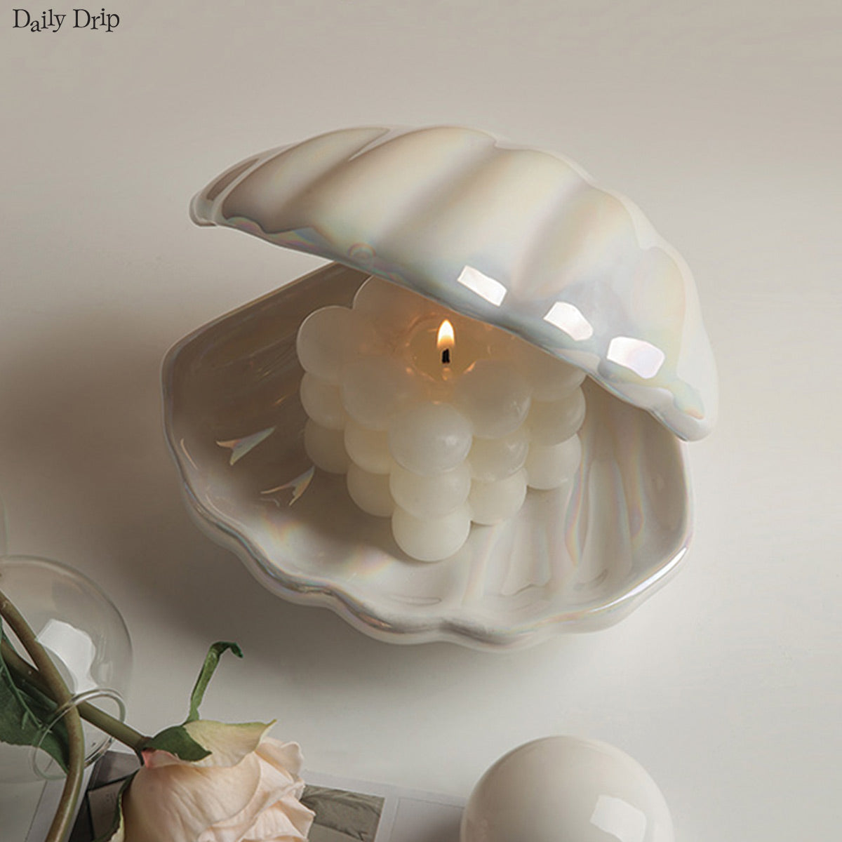 Ceramic Shell Lamp