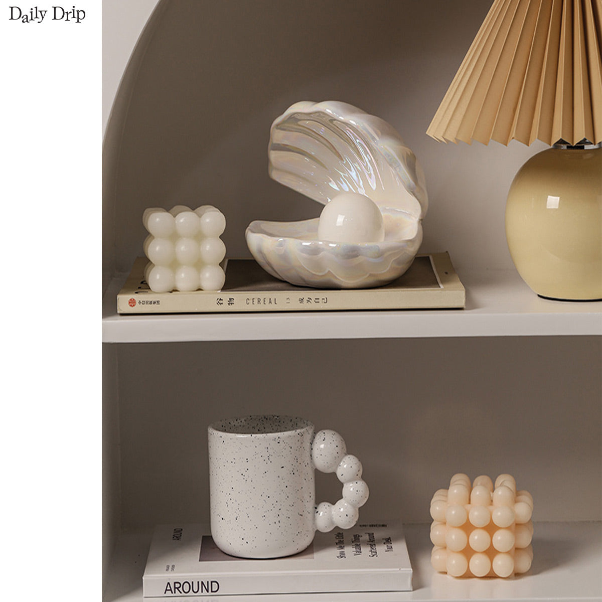 Ceramic Shell Lamp