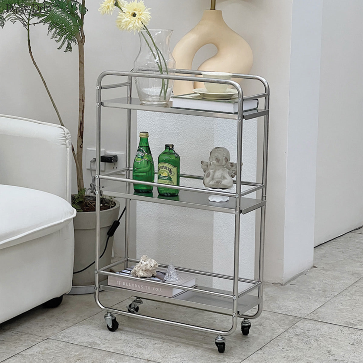 Moving Trolley Organizer Cart