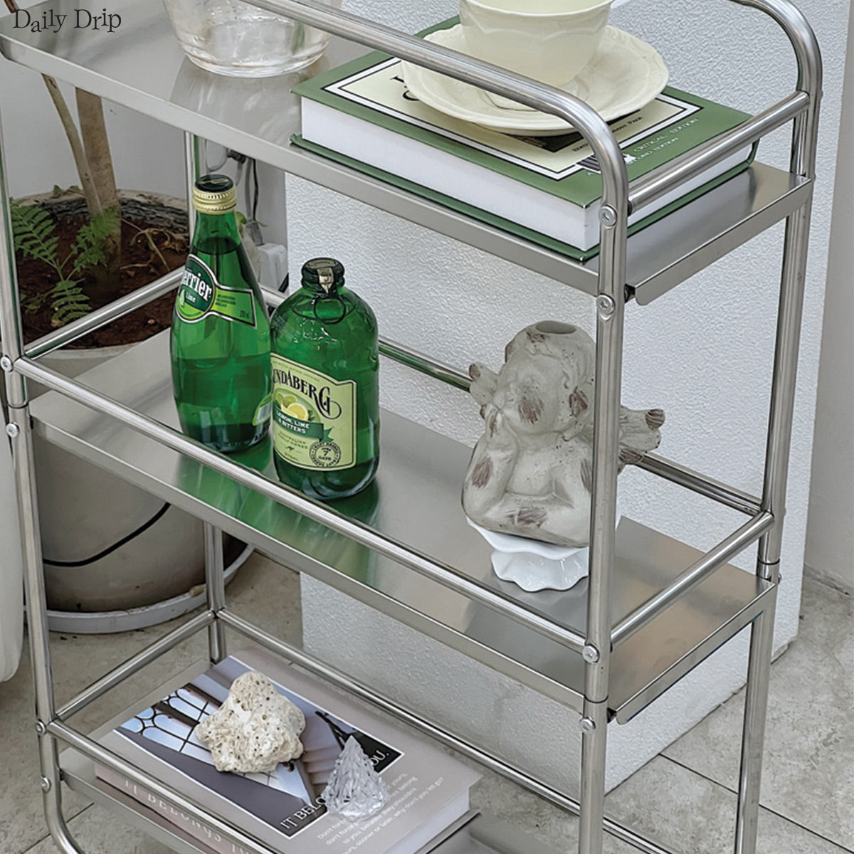 Moving Trolley Organizer Cart