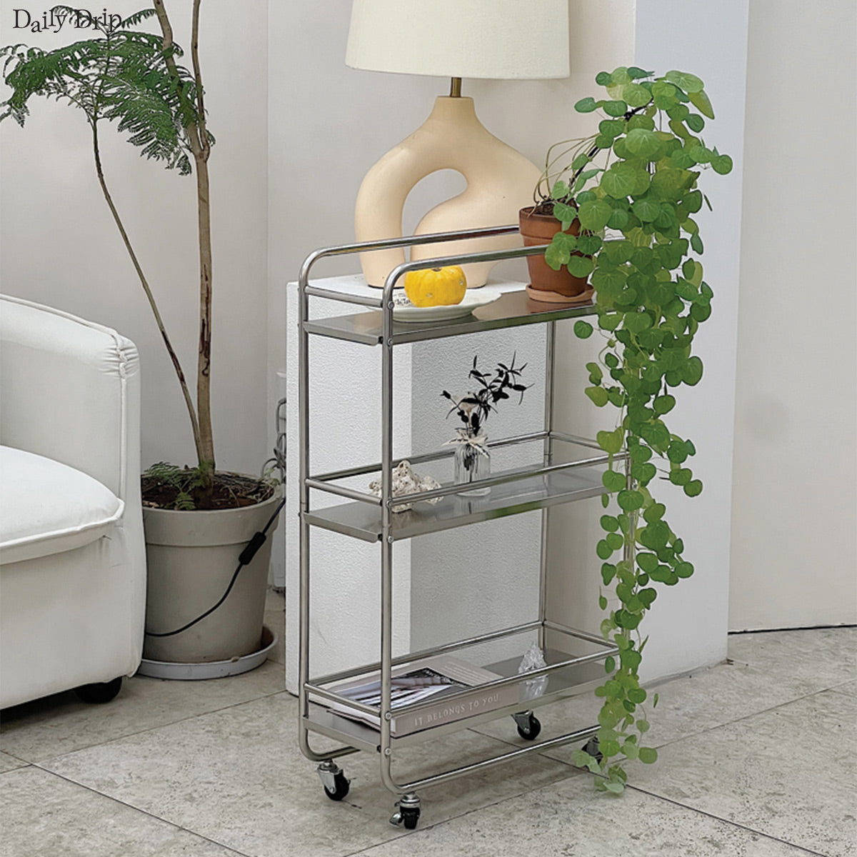 Moving Trolley Organizer Cart